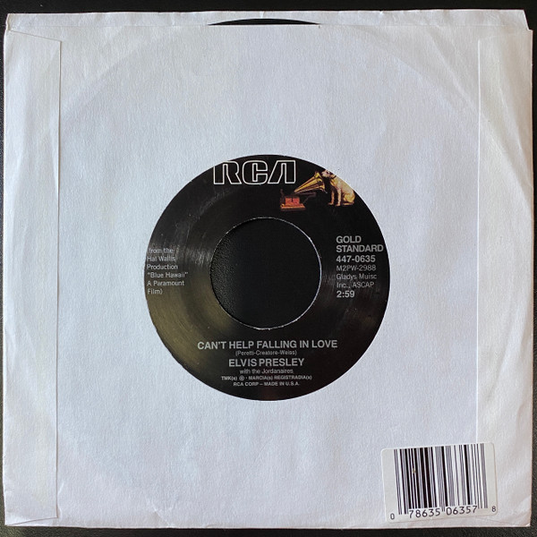 Can't Help Falling In Love / Rock-A-Hula Baby